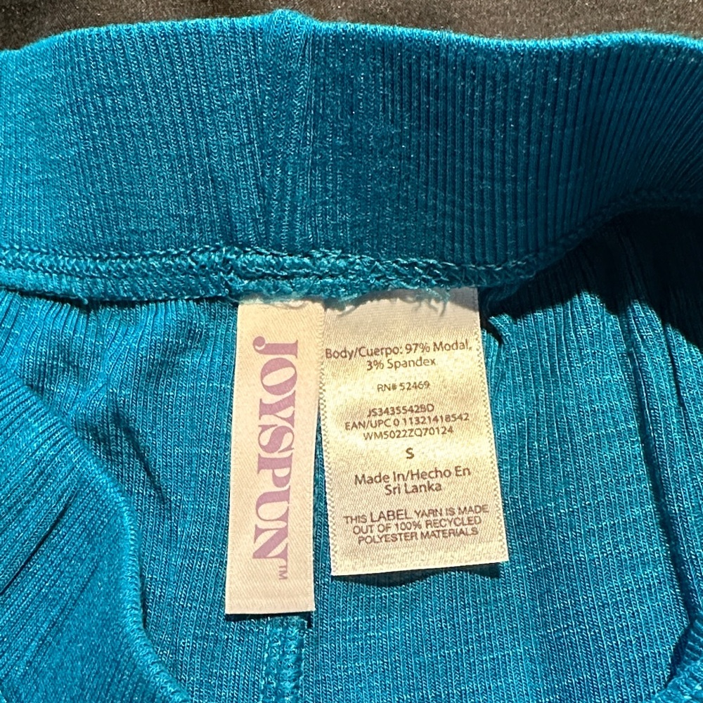 Vibrant Blue Women's Athletic Shorts - Picture 2 of 3